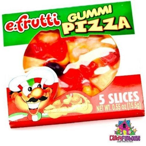 E Frutti Pizza Gummi Candy