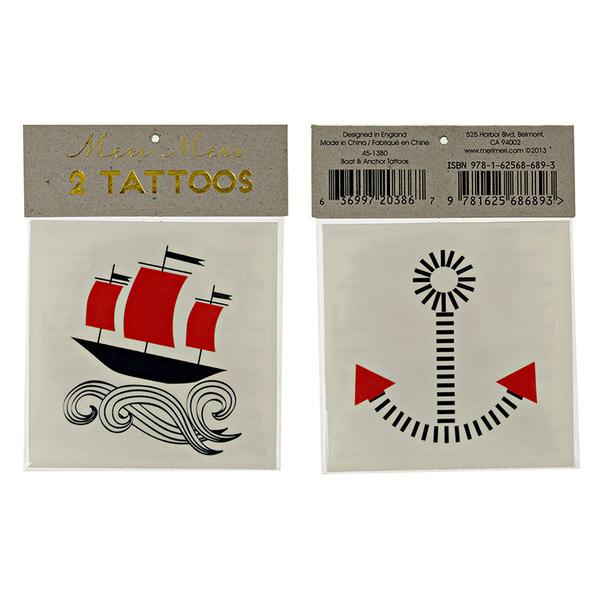 Boat & Anchor Tattoos