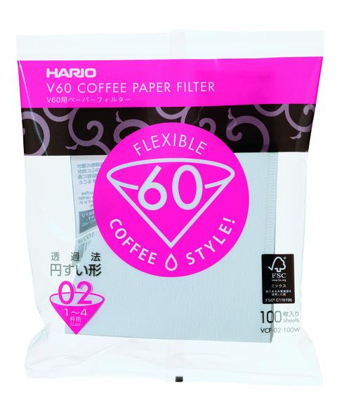 Hario V60 Filters 02 (White)