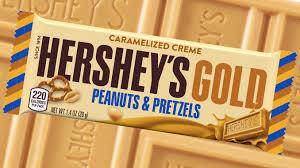 Hershey's Gold Peanuts and Pretzels