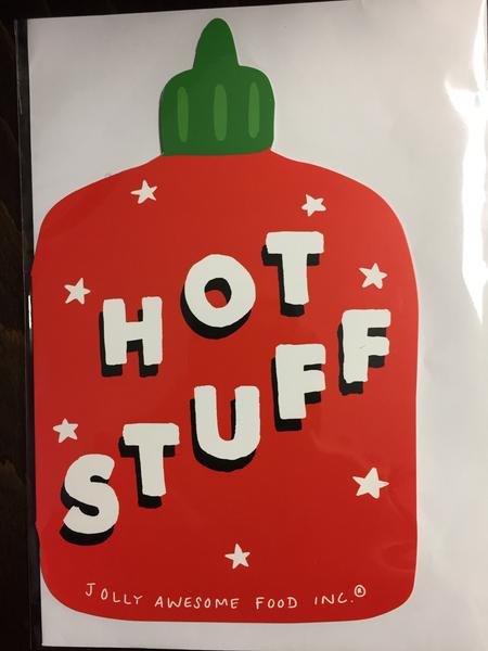 Hot Stuff Sriracha Jumbo Card