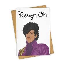 Reign On Prince Card