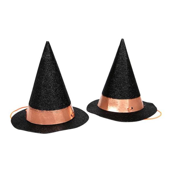 8 Mini Witch Hats