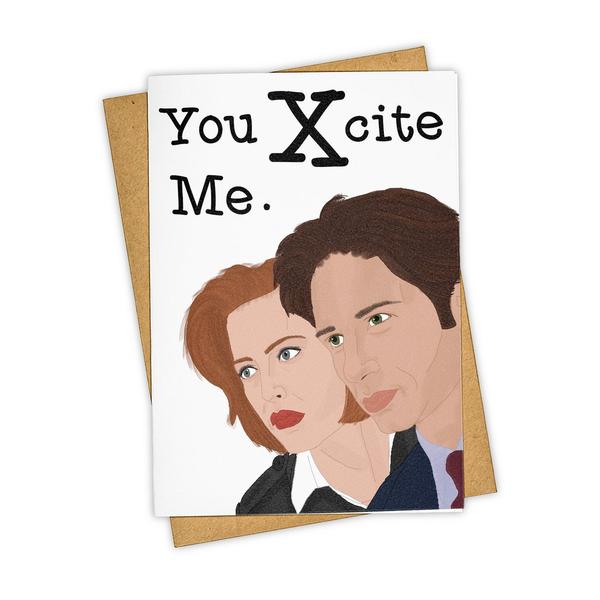 You X cite Me X Files Card